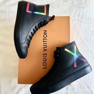 Louis Vuitton Tattooed Collaboration high tops